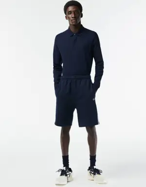 Lacoste Men’s Lacoste Cotton Flannel Jogger Shorts