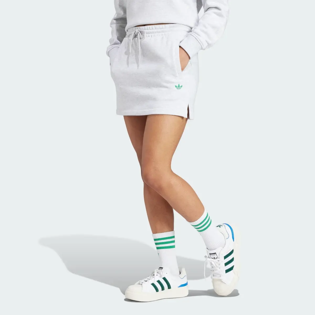 Adidas College Logo Trefoil Skirt. 1