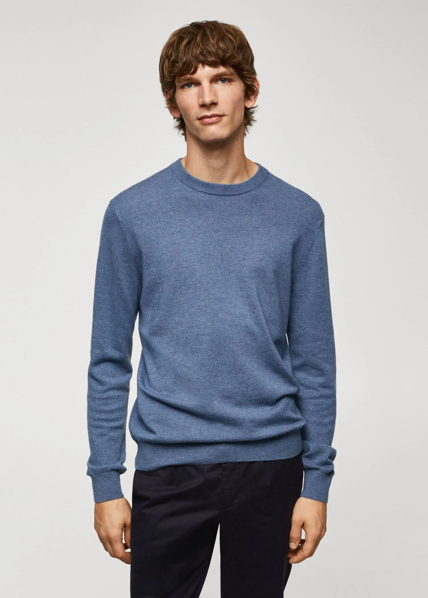 Mango Fine-knit wool-blend sweater. 2