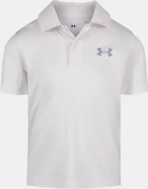 Little Boys' UA Matchplay Solid Short Sleeve Polo