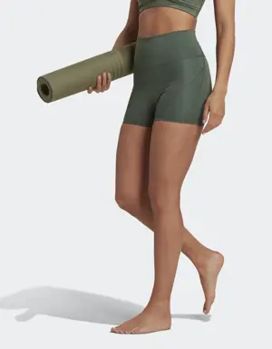 Yoga Studio Luxe Fire Super-High-Waisted Short Leggings