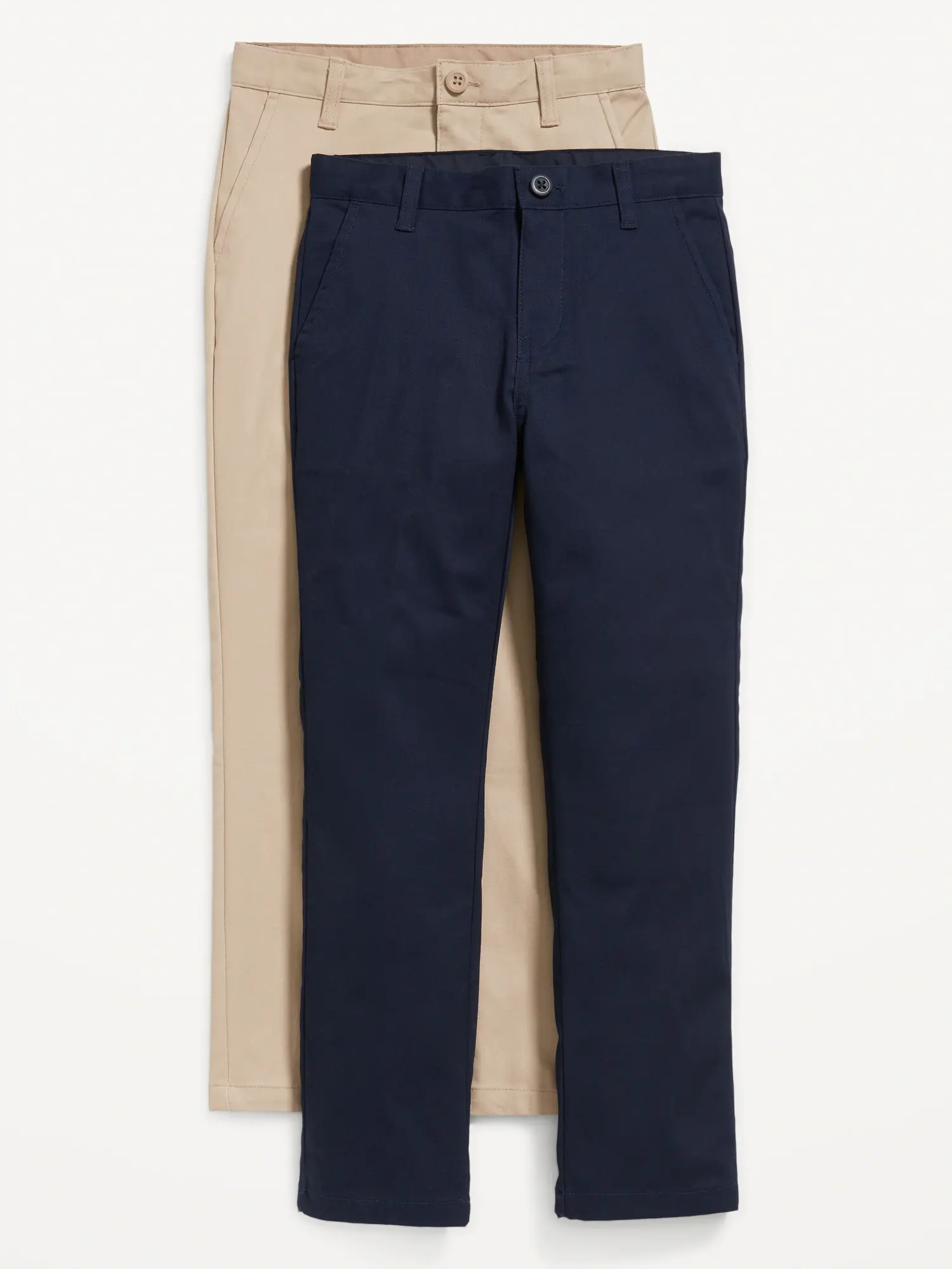 Old Navy Slim School Uniform Chino Pants 2-Pack for Boys multi. 1