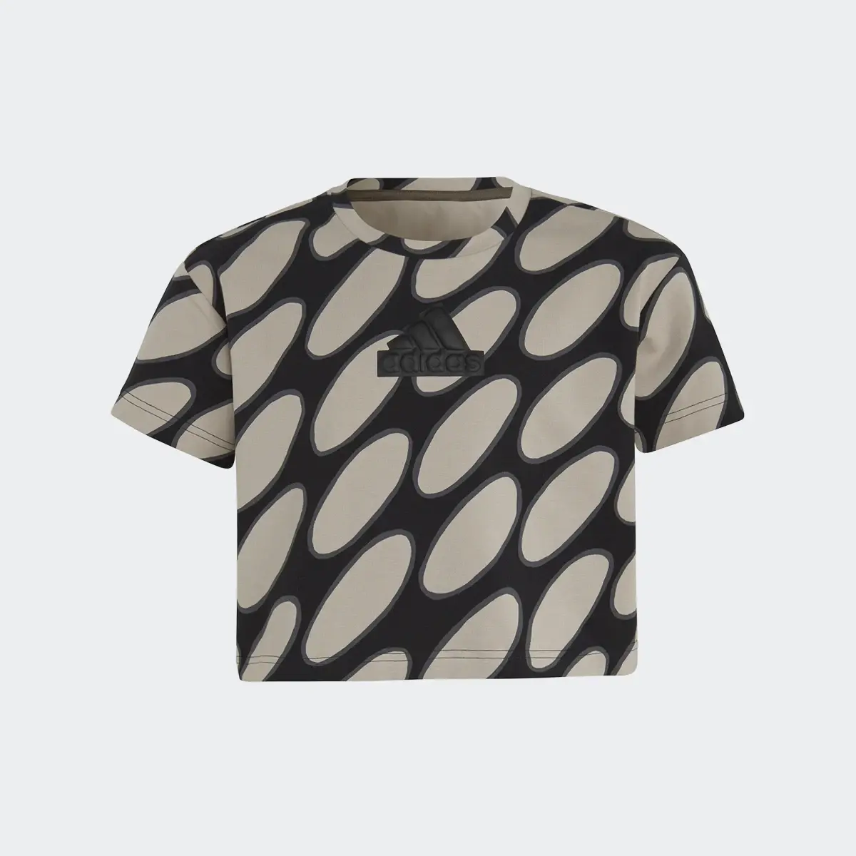 Adidas Marimekko Allover Print Cotton Tişört. 1