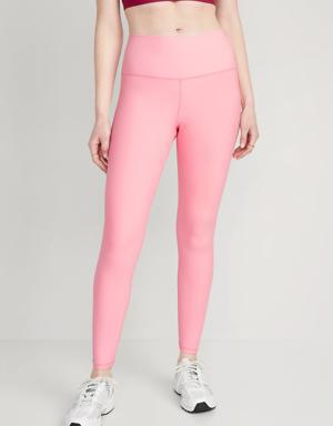 Old Navy High-Waisted PowerSoft 7/8 Leggings for Women pink