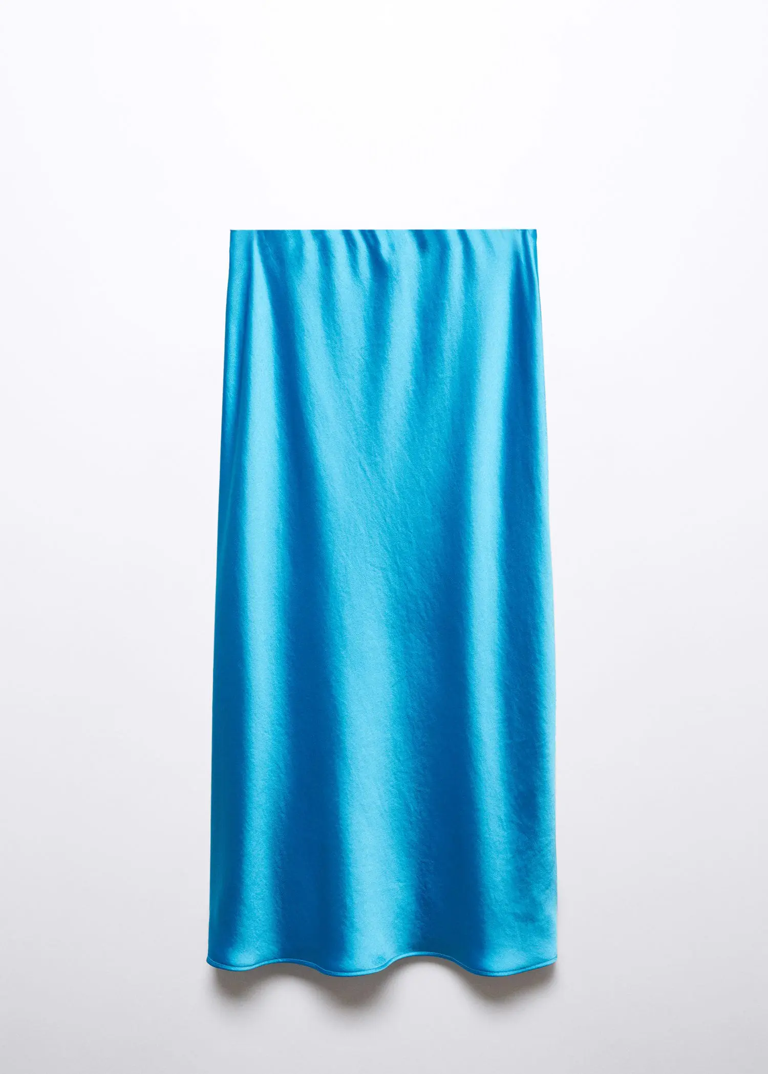 Mango Midi satin skirt. 1