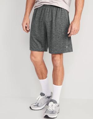 Go-Dry Mesh Shorts -- 9-inch inseam gray