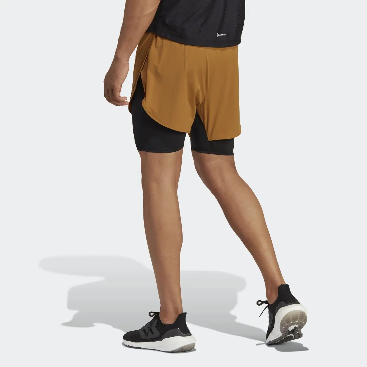Adidas Shorts de Entrenamiento HEAT.RDY HIIT 2 en 1. 2