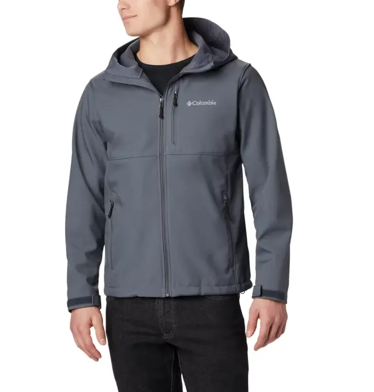 Columbia Men's Ascender™ Hooded Softshell Jacket. 1