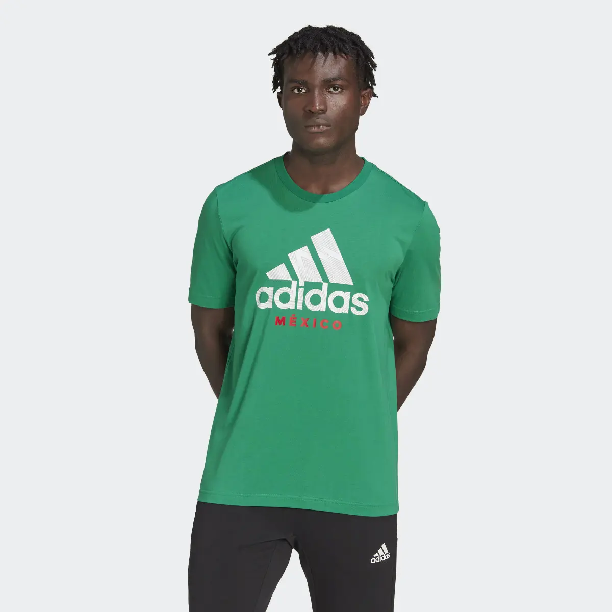 Adidas Playera Selección Nacional de México Estampada. 2