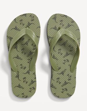 Printed Flip-Flop Sandals for Boys (Partially Plant-Based) multi