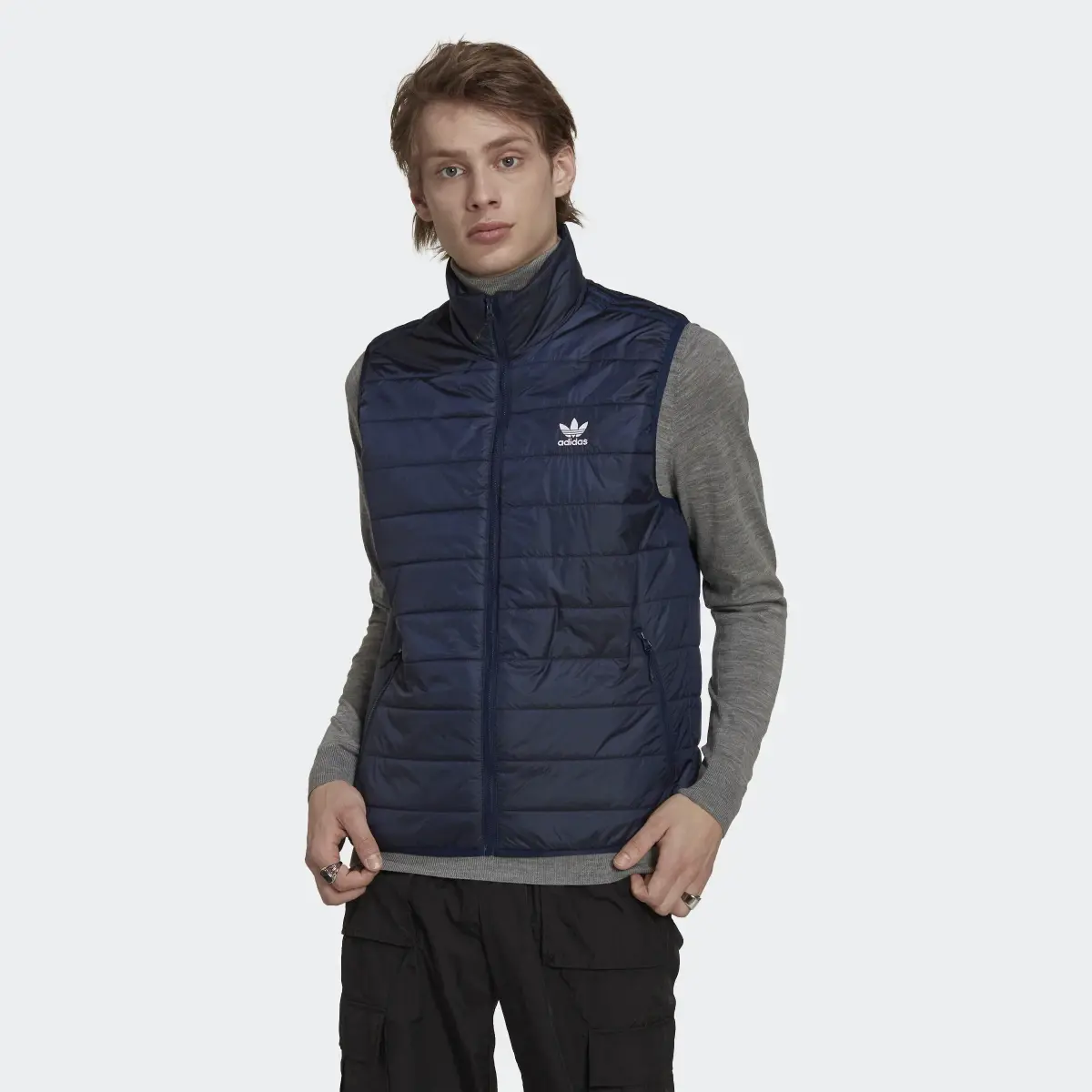 Adidas Padded Stand Collar Puffer Vest. 2