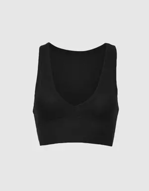 Waffle Crop Tank