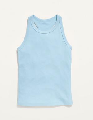 Old Navy UltraLite Racerback Rib-Knit Performance Tank for Girls blue