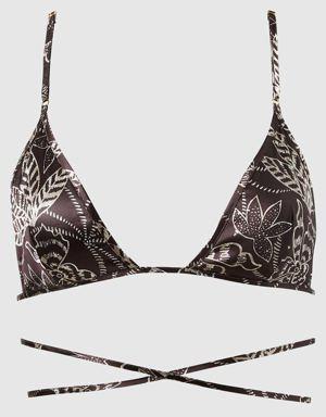 Satin Triangle Bralette