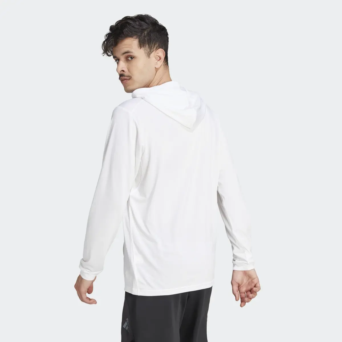 Adidas Train Essentials Made to be Remade Training Long Sleeve Hoodie. 3