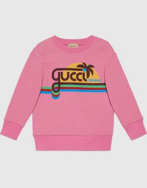 Children's cotton sweatshirt