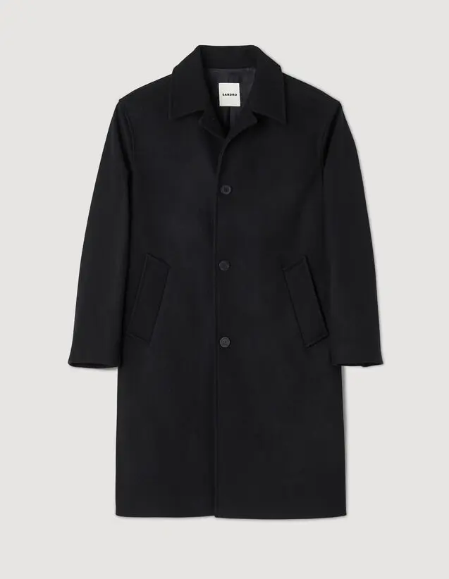 Sandro Wool and cashmere coat. 2