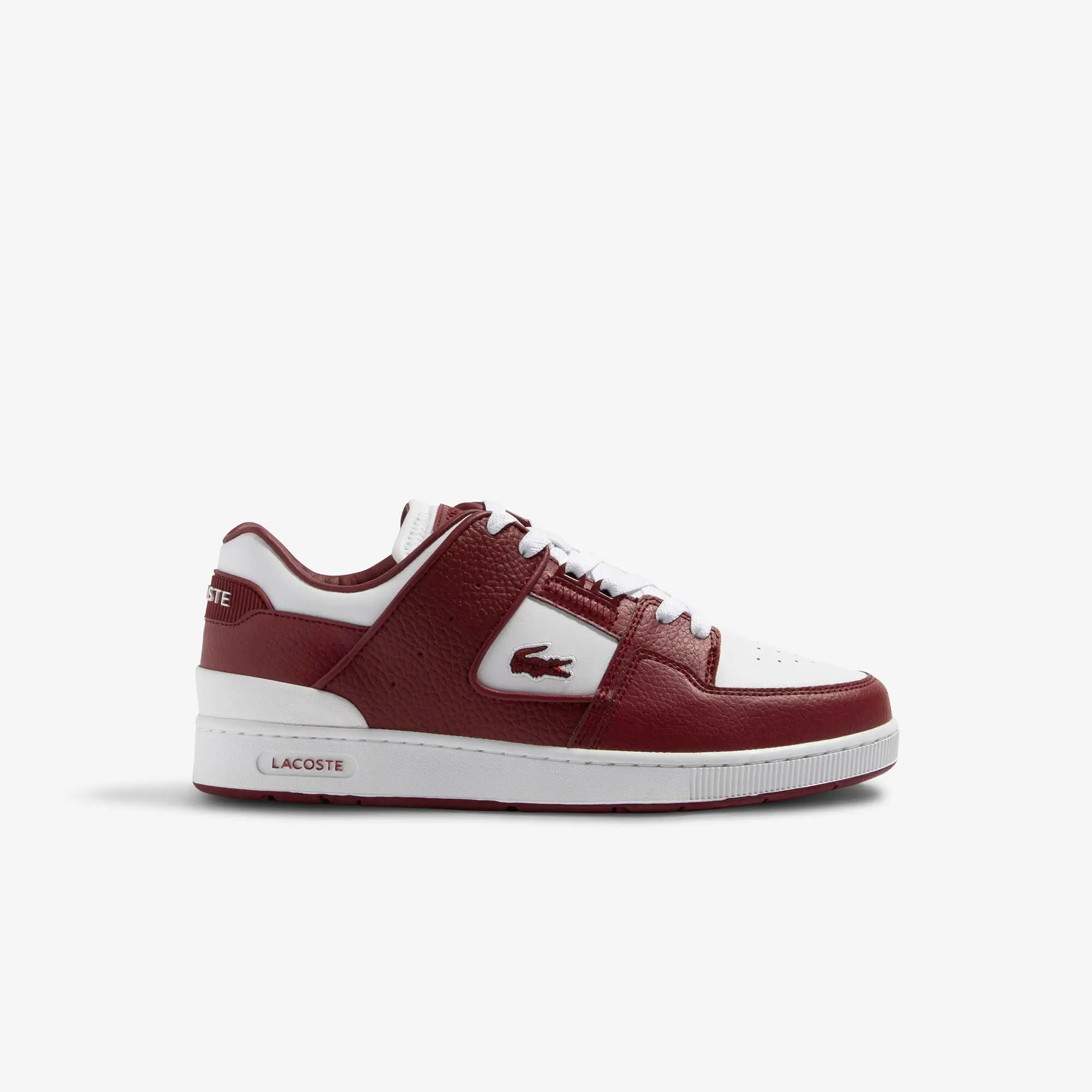 Lacoste Sneakers da uomo in pelle con occhielli Court Cage. 1