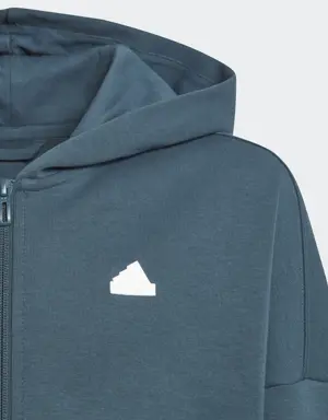 Adidas Giacca da allenamento Future Icons 3-Stripes Full-Zip Hooded. 3