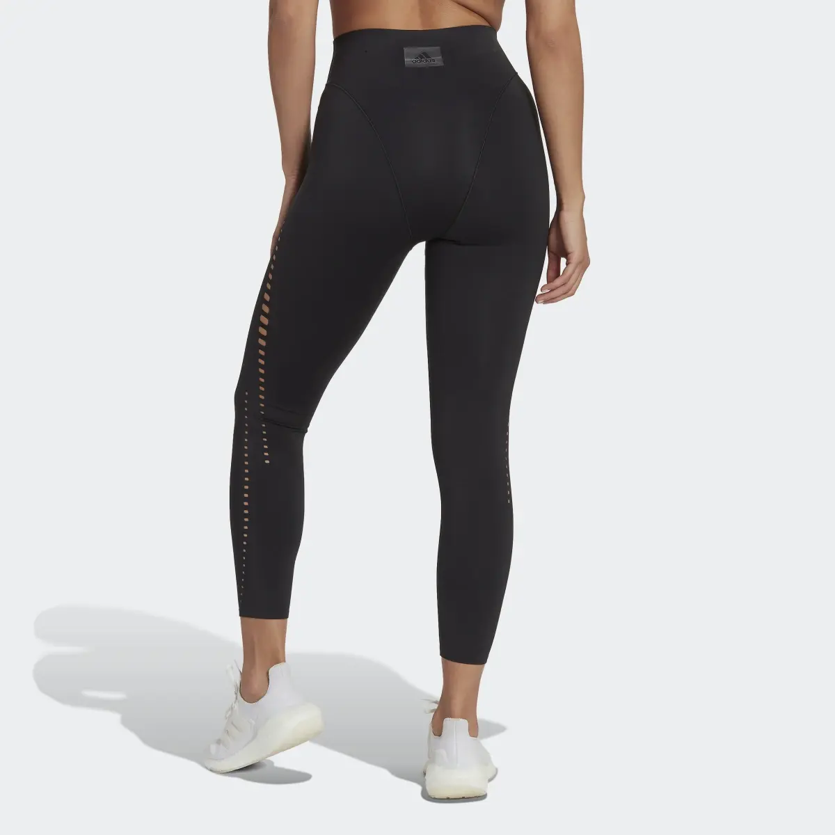 Optime Ribbed 7/8 Leggings, Tights