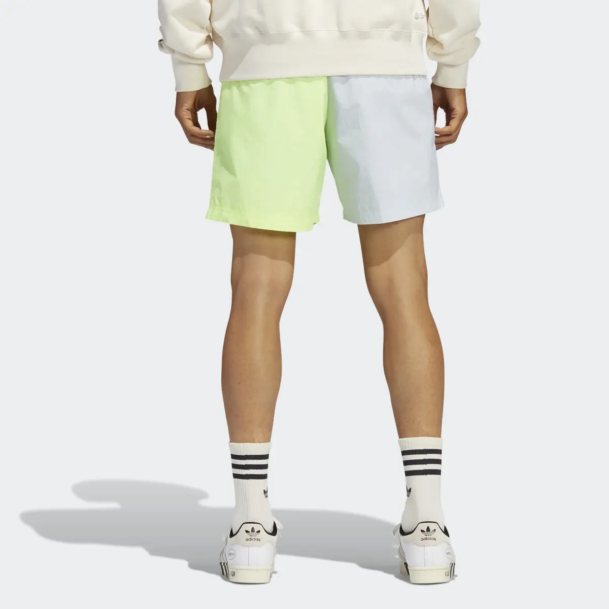 Adidas Blocked Woven Shorts. 3