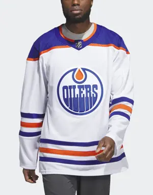 Oilers Away Authentic Jersey