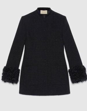 Tweed wool jacket