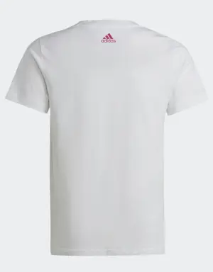 Playera Essentials Logo Linear Algodón Ajuste Ceñido