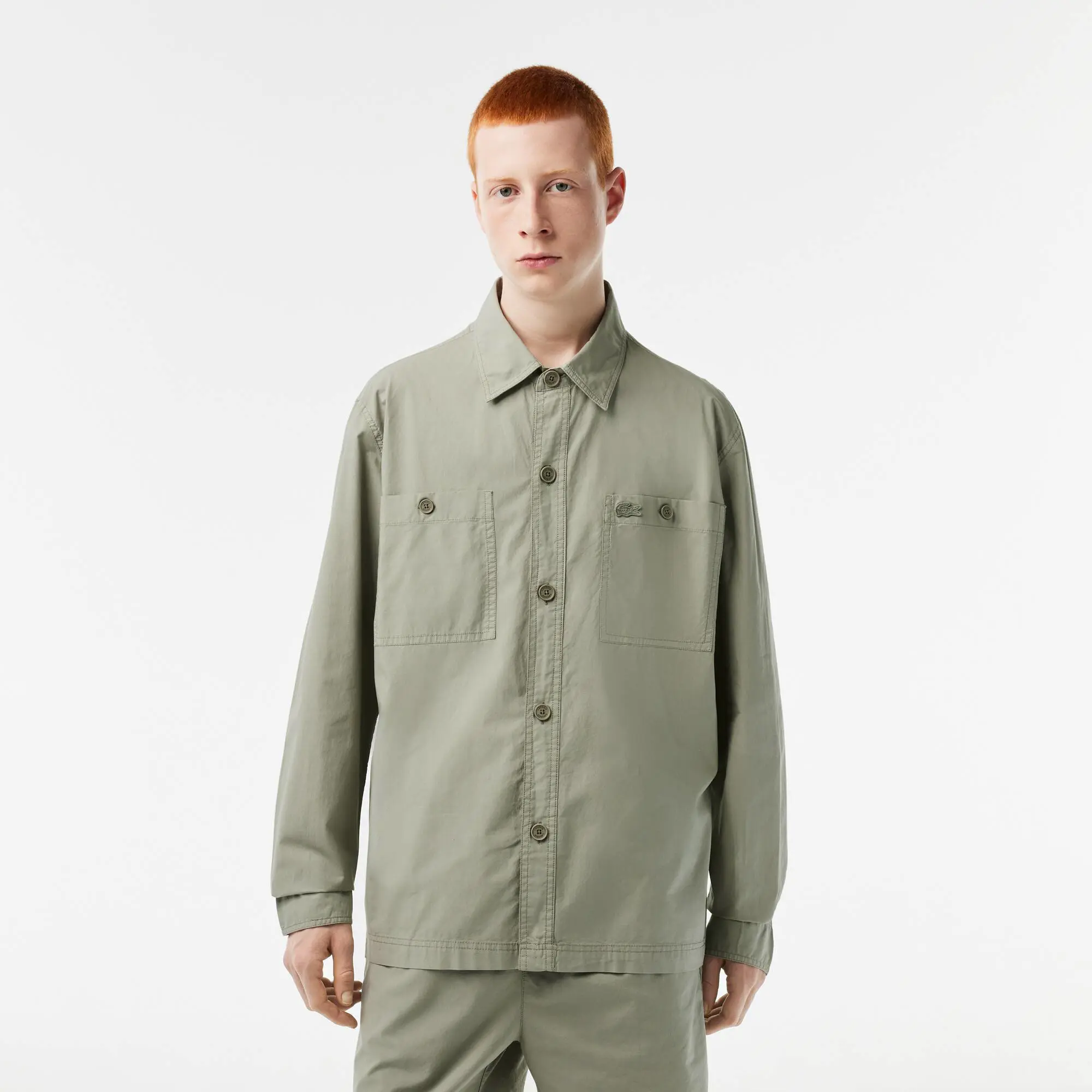 Lacoste Camisa de hombre Lacoste en algodón ecológico. 1