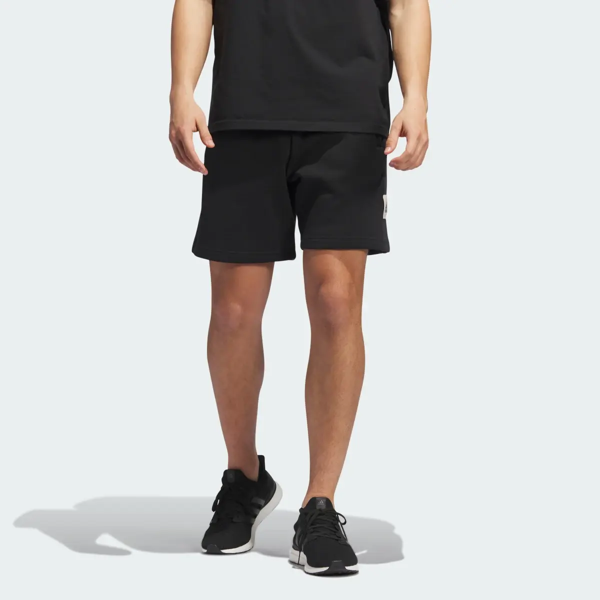 Adidas ALL SZN Fleece Shorts. 1