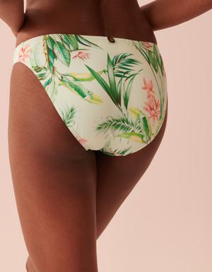 ISLAND TROPIC Shirred Sides Bikini Bottom