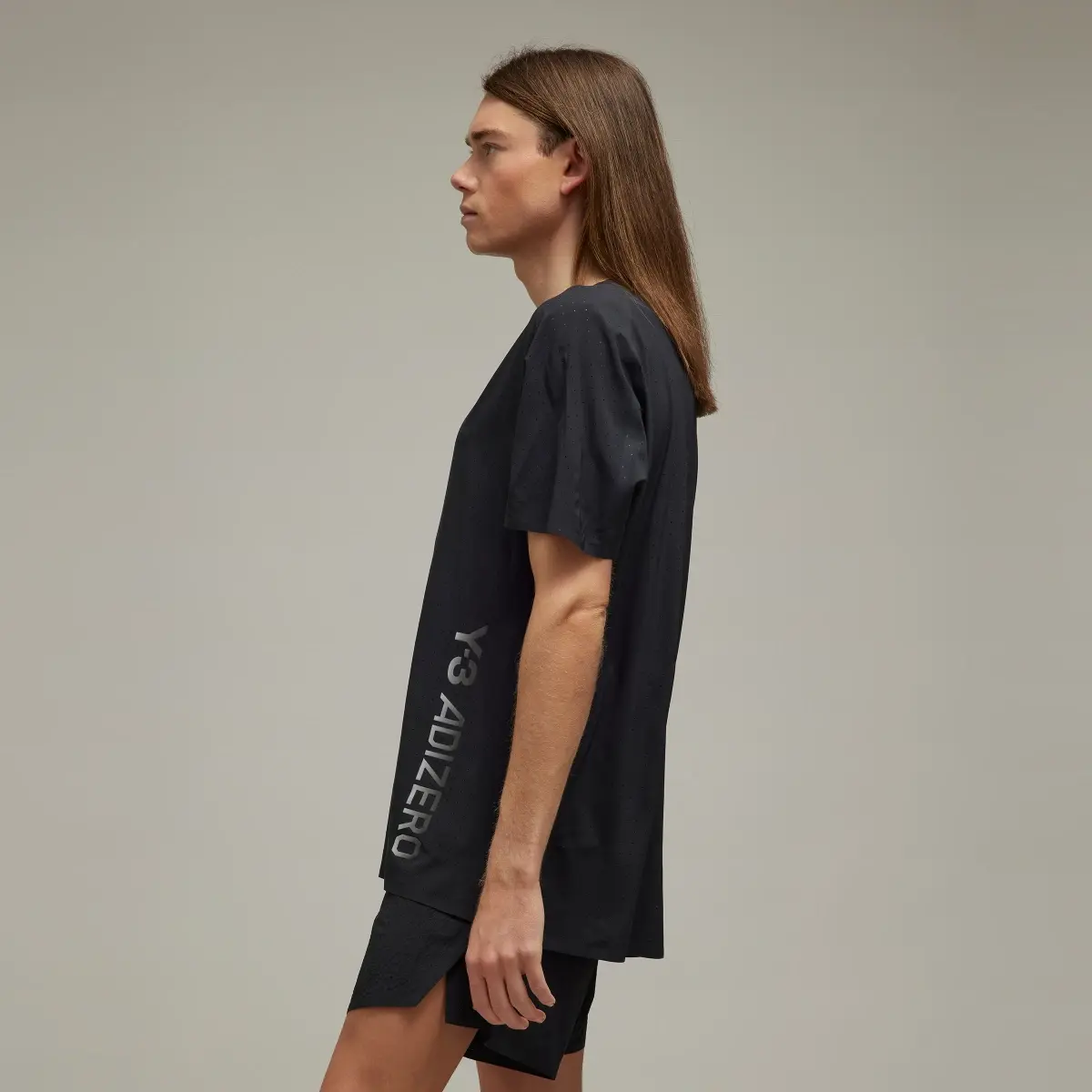 Adidas Y-3 Lightweight Running T-Shirt. 2