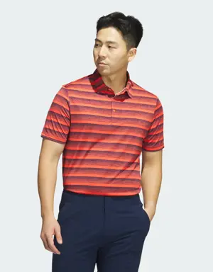 Two-Color Striped Polo Tişört