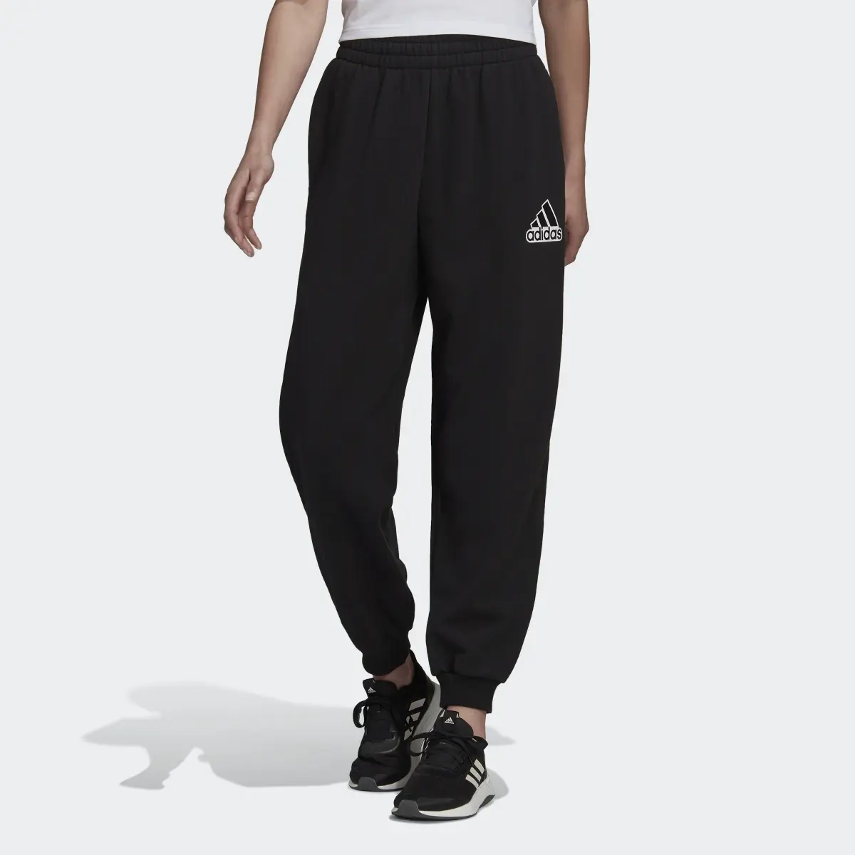 Adidas Essentials Outline Logo Pants. 1