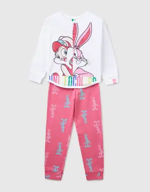 long bugs bunny & lola pyjamas