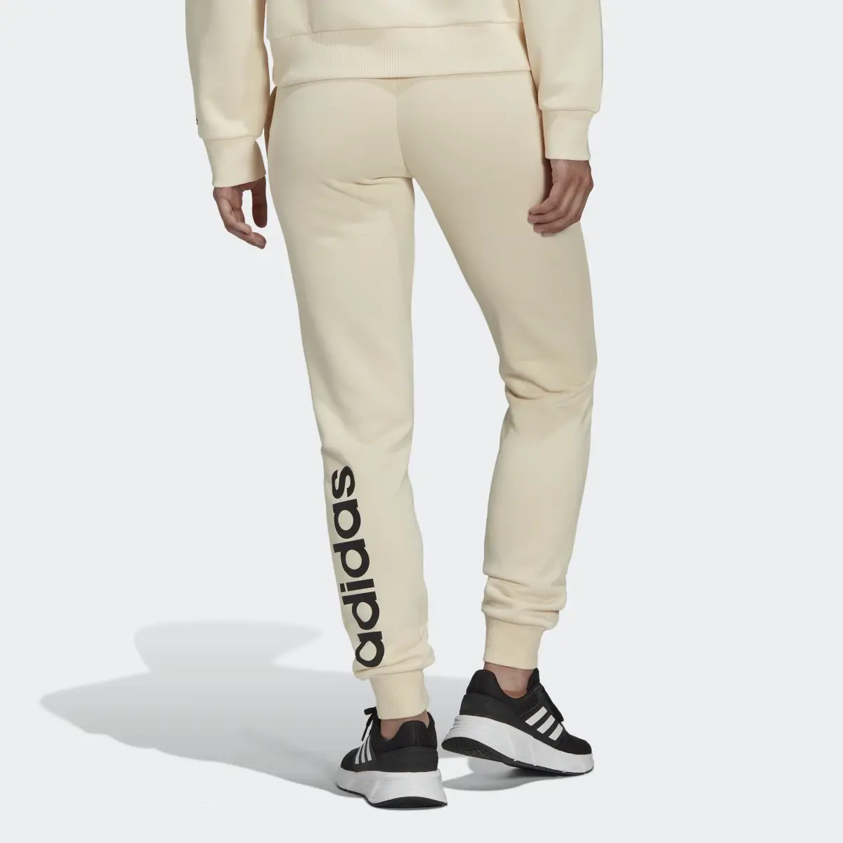 Adidas Essentials French Terry Logo Joggers. 2
