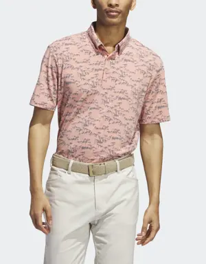 Adidas Go-To Printed Polo Shirt