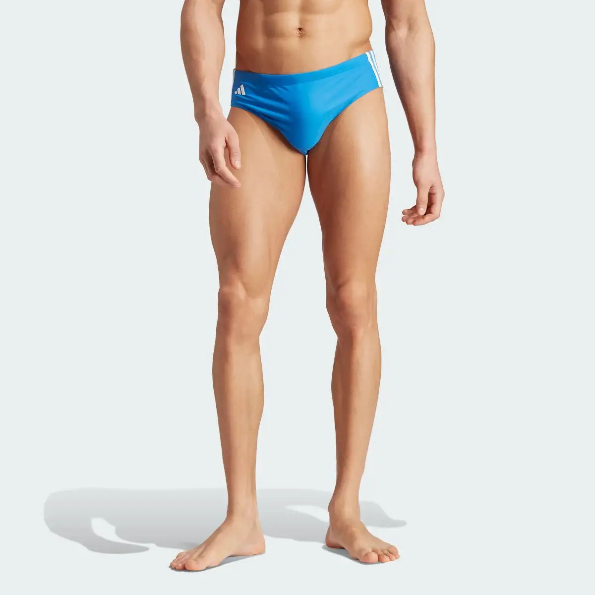 Adidas Classic 3-Stripes Swim Trunks. 1