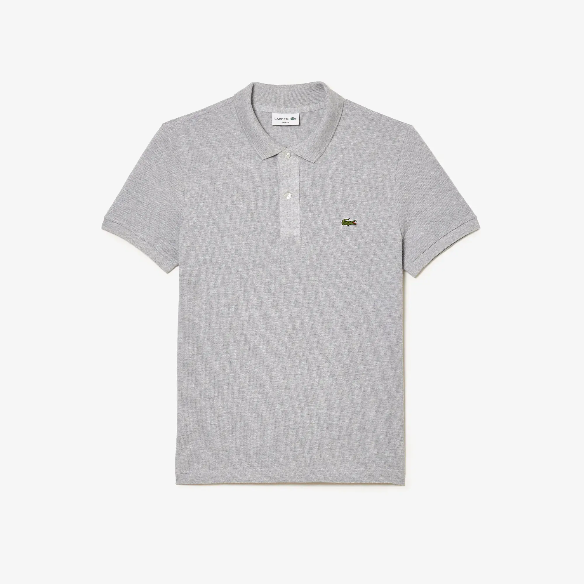 Lacoste Men's Original L.12.12 Slim Fit Petit Piqué Cotton Polo. 2 Lacoste Men's Original L.12.12 Slim Fit Petit Piqué Cotton Polo. 2