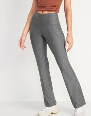 High-Waisted PowerSoft Slim Flare Pants gray