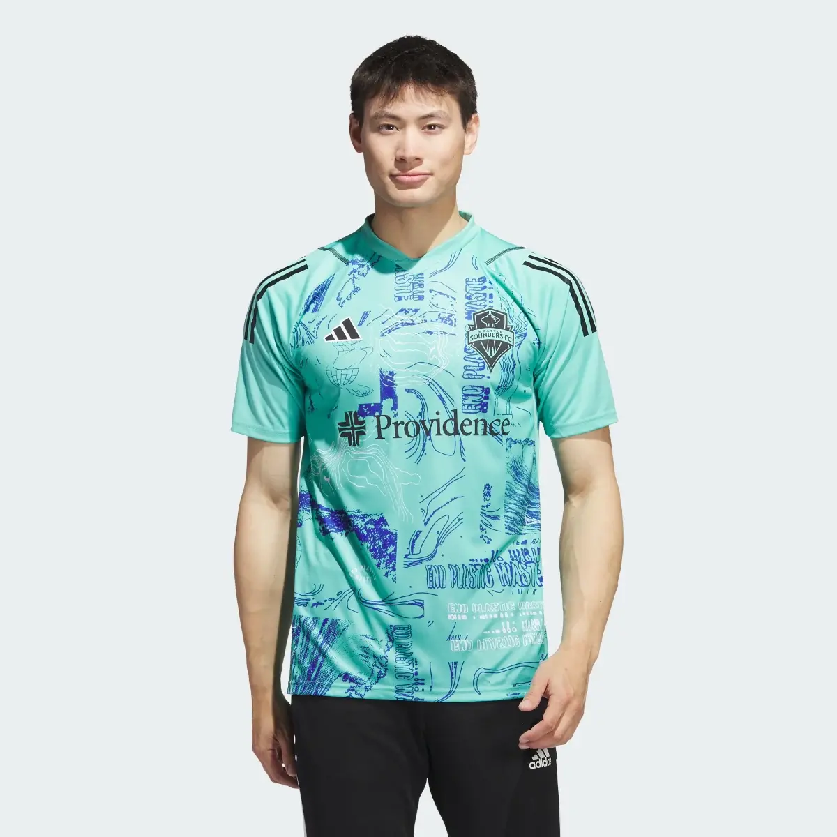 Adidas Seattle Sounders One Planet Jersey. 2