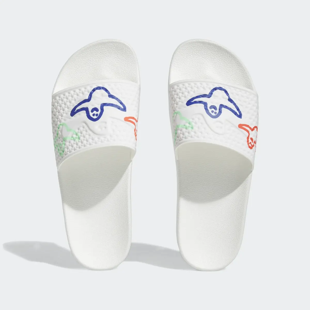 Adidas Shmoofoil Slides. 3