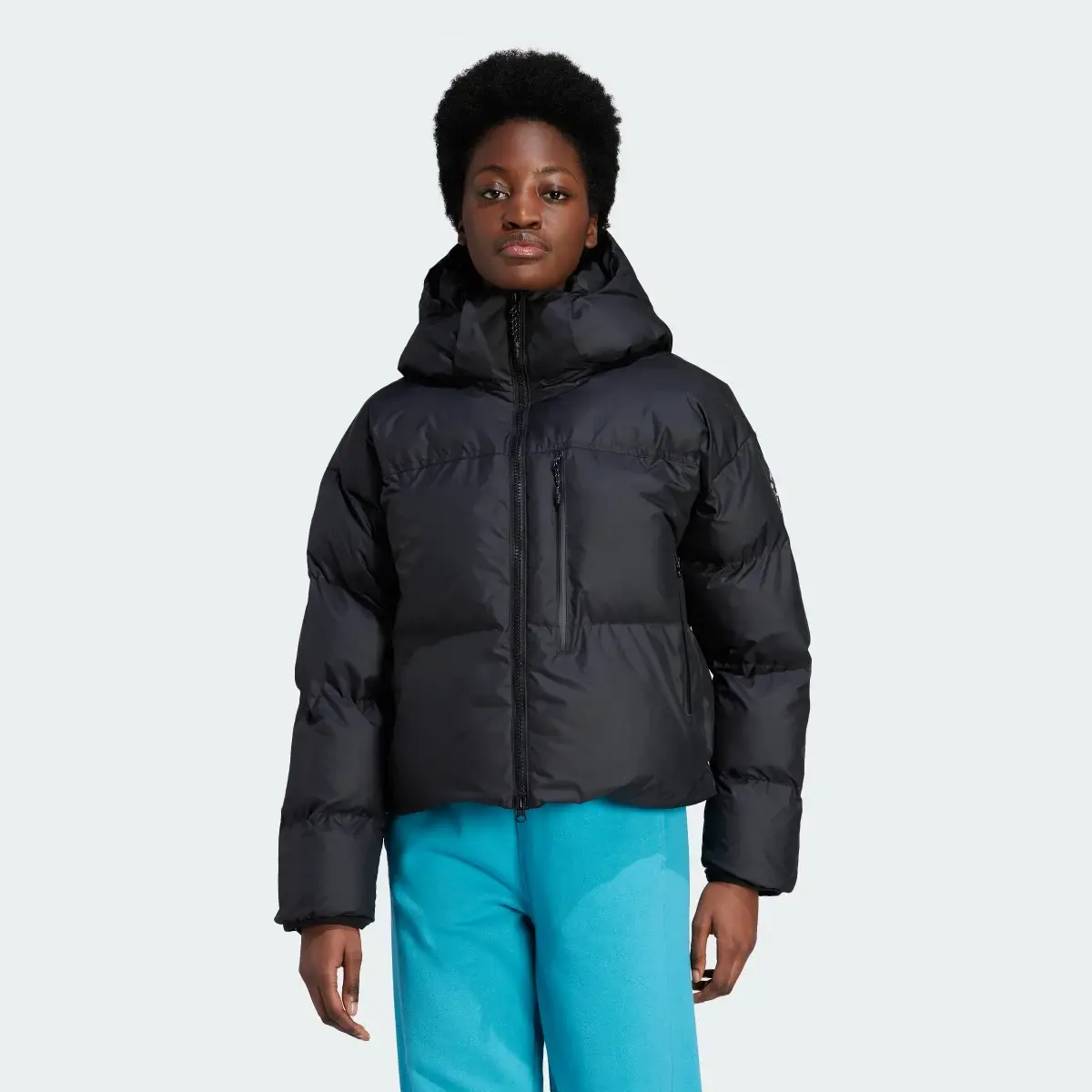 Adidas Veste d'hiver courte matelassée adidas by Stella McCartney TrueNature. 2