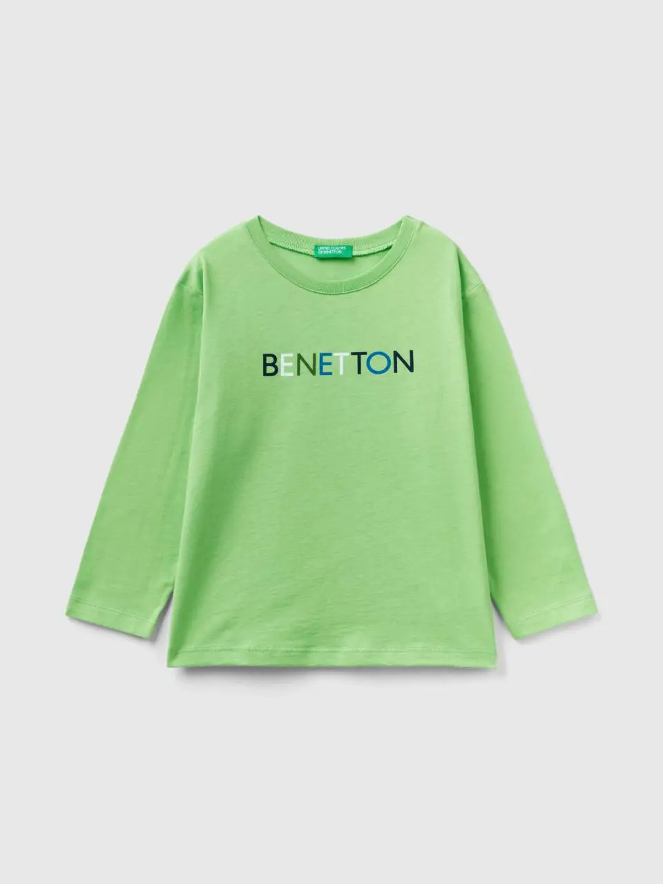 Benetton long sleeve organic cotton t-shirt. 1