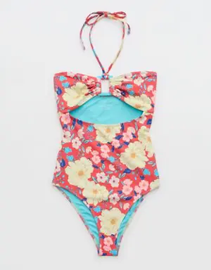 Ring Bandeau One Piece Swimsuit