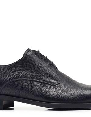Siyah Klasik Bağcıklı Kösele Erkek Ayakkabı -50841-