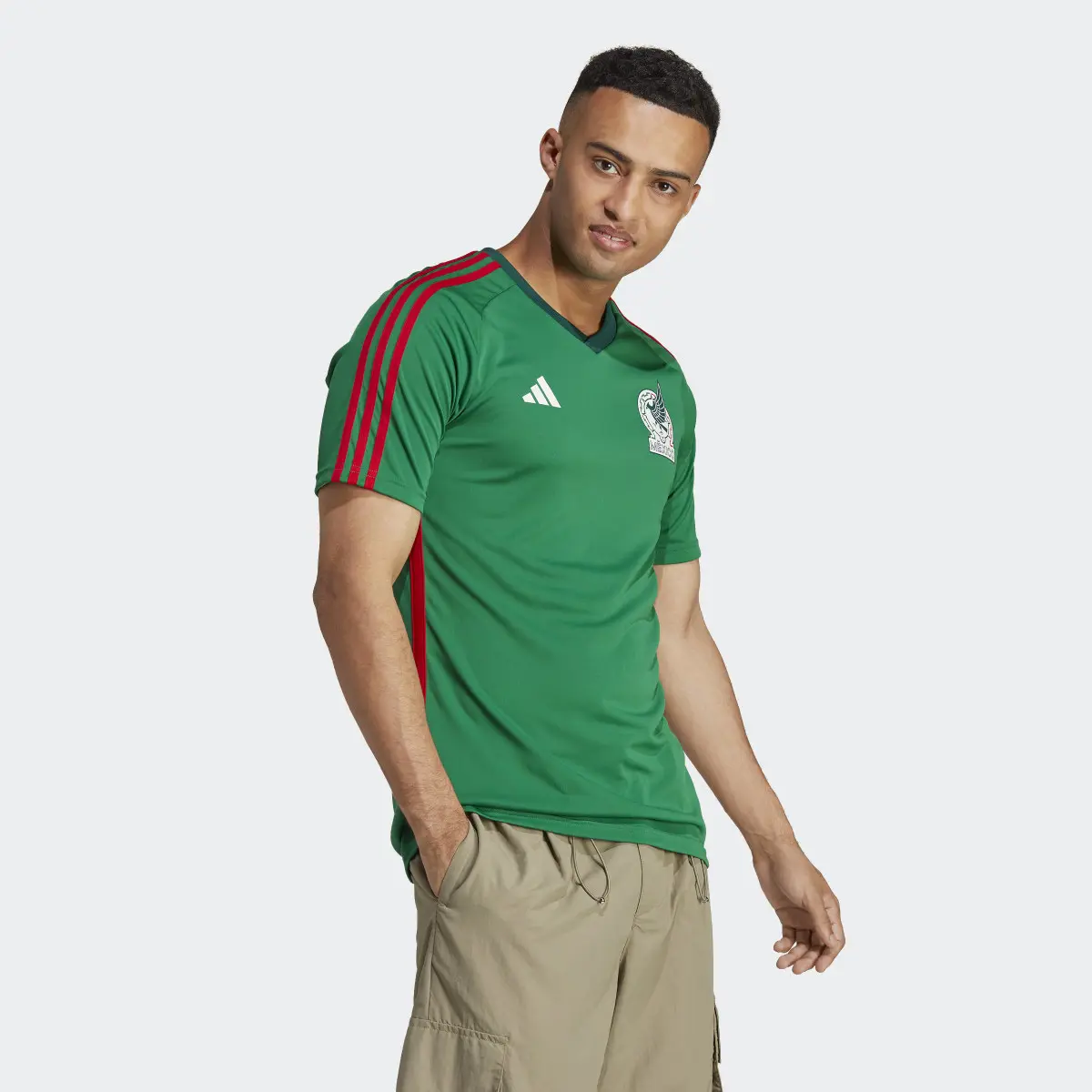 Adidas Playera Fan Selección Nacional de México. 2