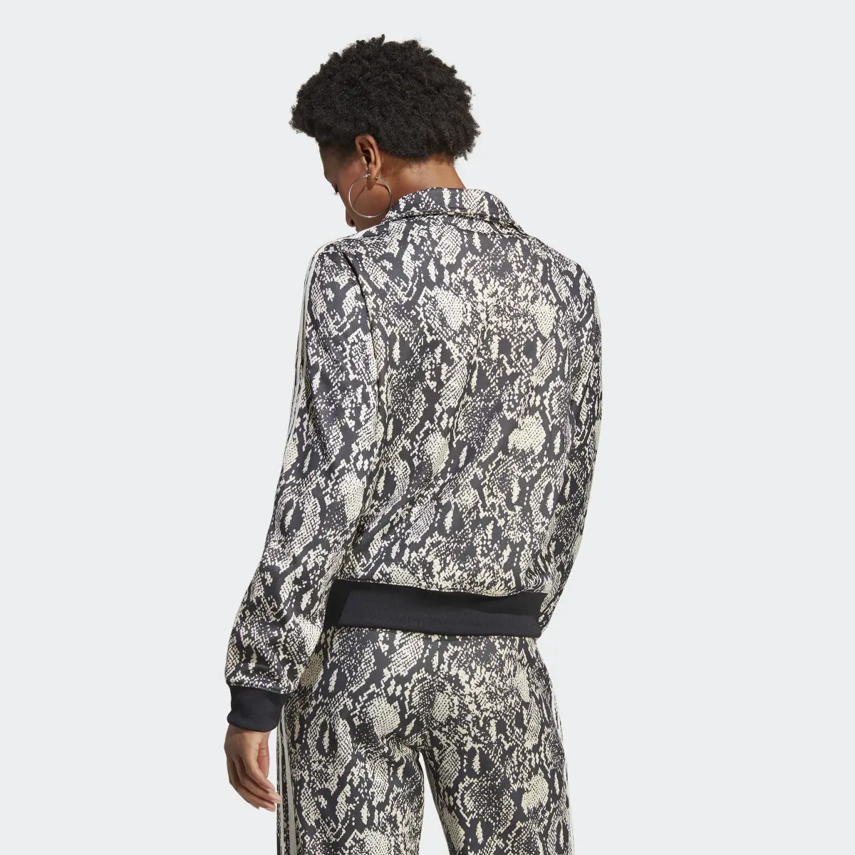 Adidas Track jacket Python Allover Print. 3