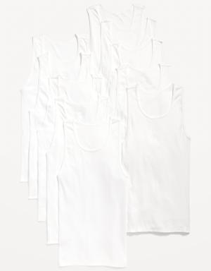 Soft-Washed Tank Top 10-Pack white