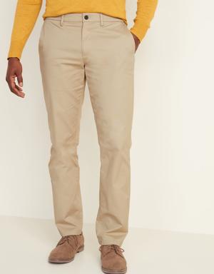 Old Navy Straight Built-In Flex Ultimate Tech Chino Pants for Men beige